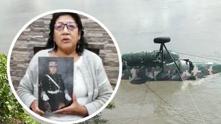Madre de militar desaparecido en Cusco tras accidente de helicóptero hace dramático llamado (VIDEO)