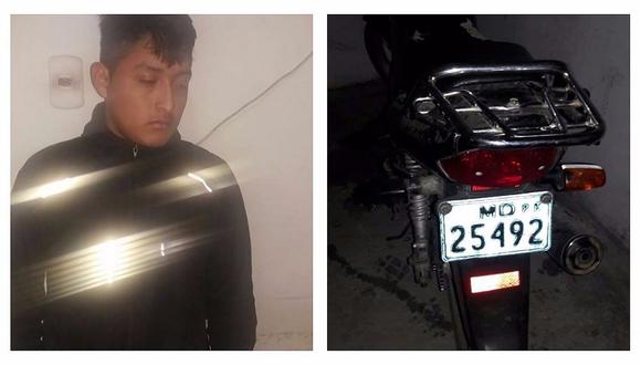Ascope: Hampones roban a jóvenes y son atrapados luego de malograrse motocicleta