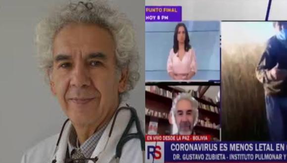 Médico de La Paz en Bolivia: Coronavirus es menos letal en ciudades  andinas