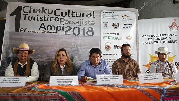 Alistan primera feria de Chaku Cultural Turístico en Yanque