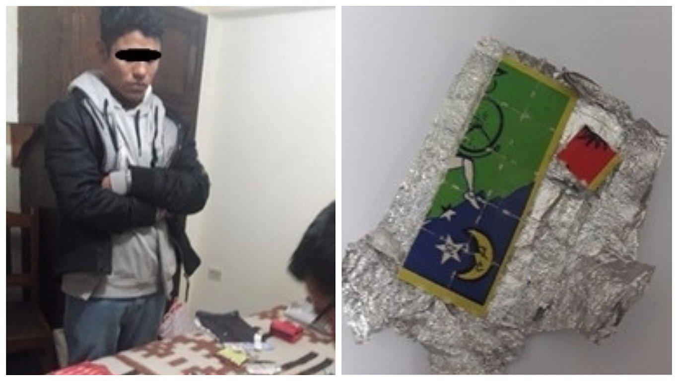 Piurano cae con carga de marihuana y LSD en Cusco