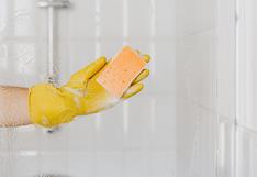 ¿Cómo quitar las manchas de cal de la mampara de la ducha de inmediato? 