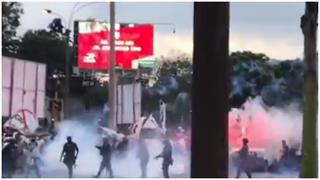 Universitario de Deportes: disturbios durante protesta de hinchas en el Campo de Marte (VIDEO)