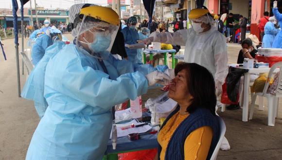 La cifra total de fallecidos es de 11,106 en esta región de Perú. Además, contagios, se elevan a 195,705.