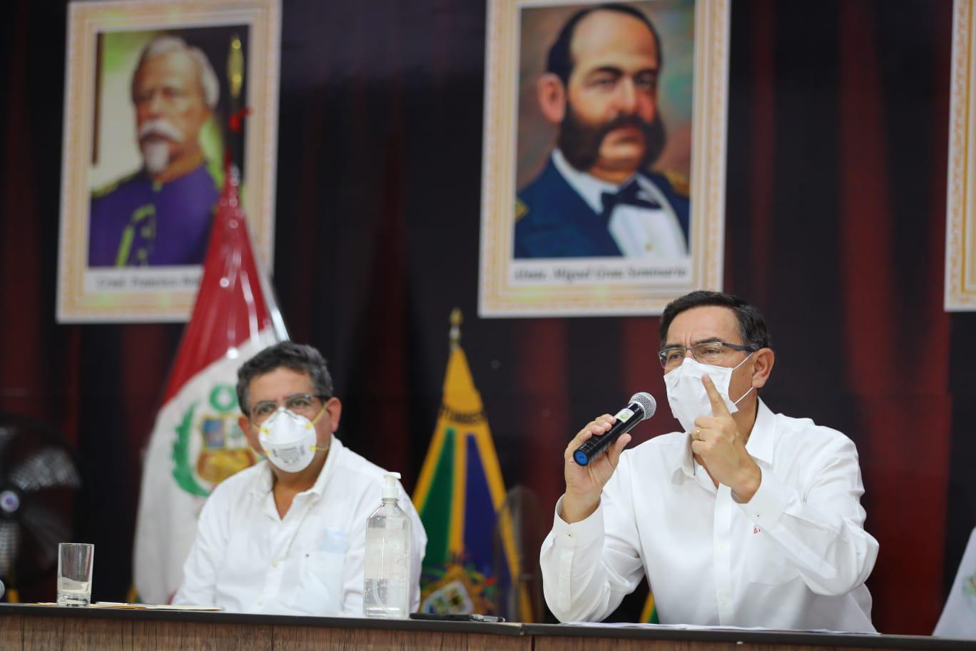 Presidente Vizcarra explicó nuevas medidas que regirán durante la cuarentena. (Foto: Presidencia de la República)