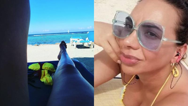 Mónica Cabrejos se despoja de su bikini en palayas de Jamaica