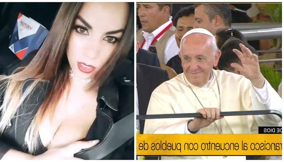 Aída Martínez arremete contra el Gobierno por la llegada del Papa Francisco (FOTOS)