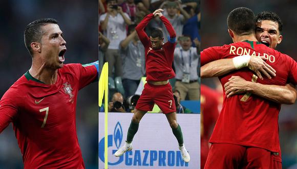 España vs. Portugal: Mira el golazo de Ronaldo que decretó el 3-3 en el partido (VIDEO)