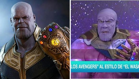 Avengers Endgame: Así transformaron a Yuca en Thanos para el Wasap de JB