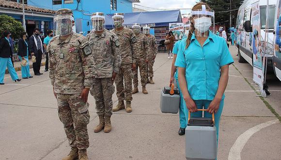 'Escuadrón Vacuna' saldrá a inmunizar a niños y ancianos frente a la pandemia del COVID-19 en Cusco