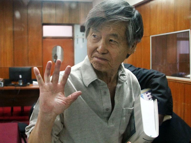 Mujer intentó ingresar chip a celda de Alberto Fujimori