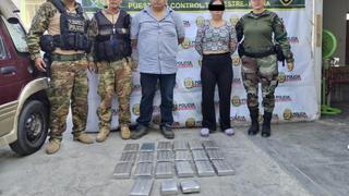 Pareja de ayacuchanos cae con 20 kilos de cocaína en caletas de un auto