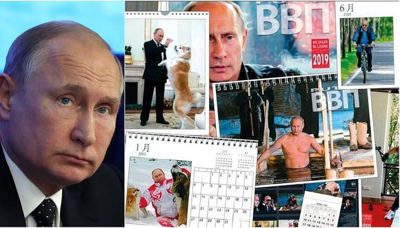 Calendario de Vladimir Putin arrasa en ventas en Japón (FOTOS)