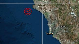Reportan que sismo de magnitud 4 se registró esta madrugada en Huaral