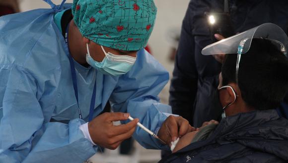 Más de 60% de la población mayor de 12 años en Junín ya tienen las dosis completas de vacuna.