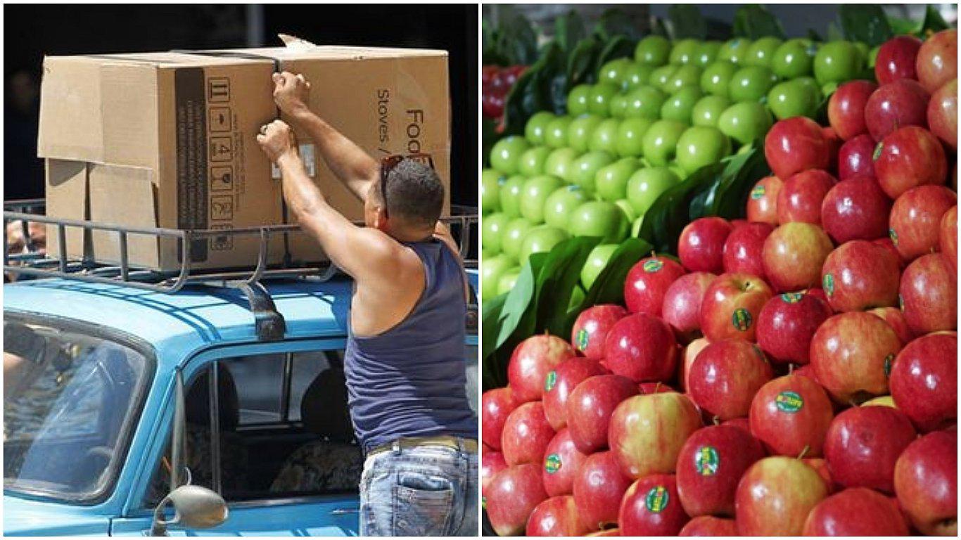 ​Sancionan a supermercado cubano por vender 15 mil manzanas a un solo cliente