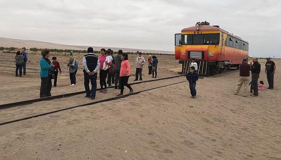 Tacna: ferrocarril Tacna Arica sufre primer desperfecto a una semana de operaciones