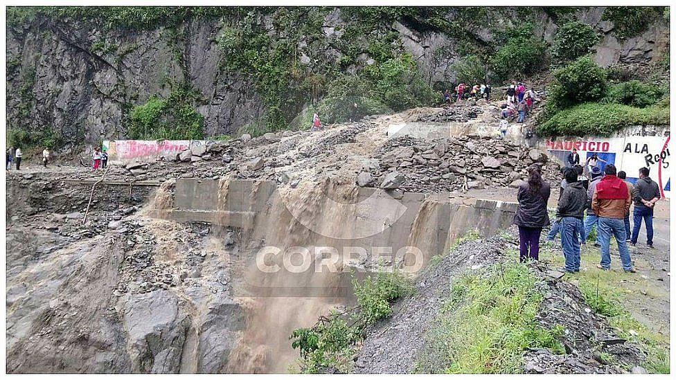"Riesgo muy alto" de huaicos por lluvias se presentan en 424 distritos de la sierra