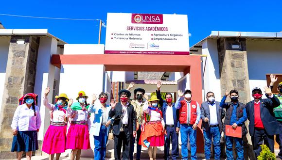 UNSA ofrecerá varios servicios académicos para la población de La Unión. (Foto: GORE Arequipa)