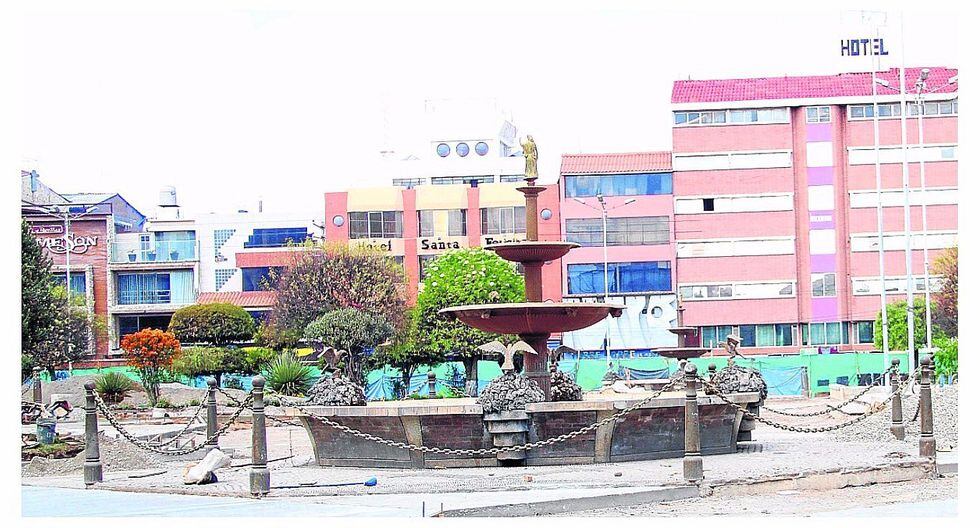 Huancayo Municipalidad de Huancayo interviene plaza por excesiva