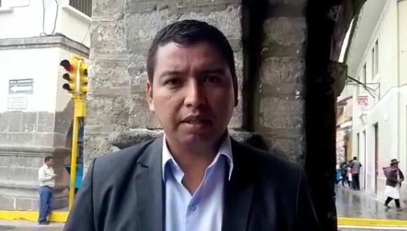 Javier Mendoza lamenta situación de parlamentarios