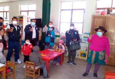 Monitorean inicio de clases semipresenciales en la serranía de Chincha