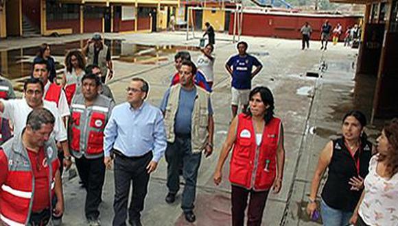 ​Crearán plan de acción para rehabilitar colegios afectados por huaycos en Chosica