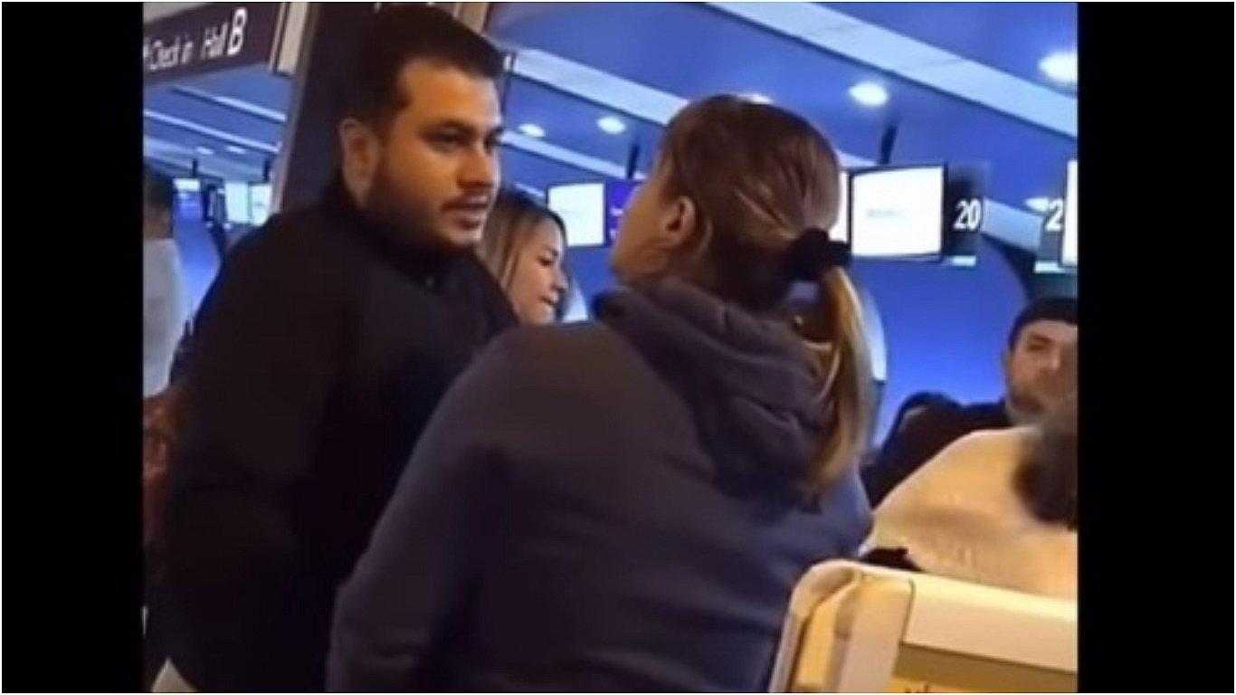 ​Mujer descubre a su esposo con amante y la agarra de los pelos (VIDEO)