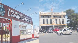 La Municipalidad Provincial de Chiclayo y Gobierno Regional de Lambayeque con mayor riesgo de corrupción