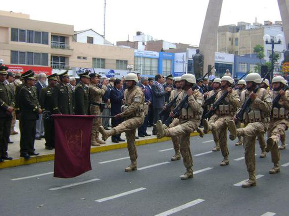 Imágenes del homenaje a Miguel Grau en Tacna