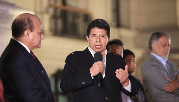 Pedro Castillo pretendía que el Congreso deje de investigarlo por supuesta traición a la patria. (Foto: Presidencia)