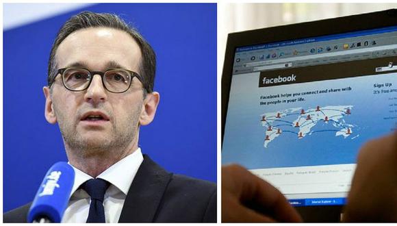 Ministro alemán acusa a Facebook de no actuar contra mensajes de odio