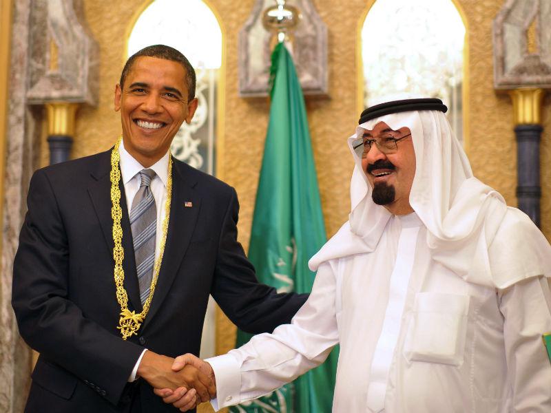 Barack Obama lamentó la muerte del fallecido rey de Arabia Saudí