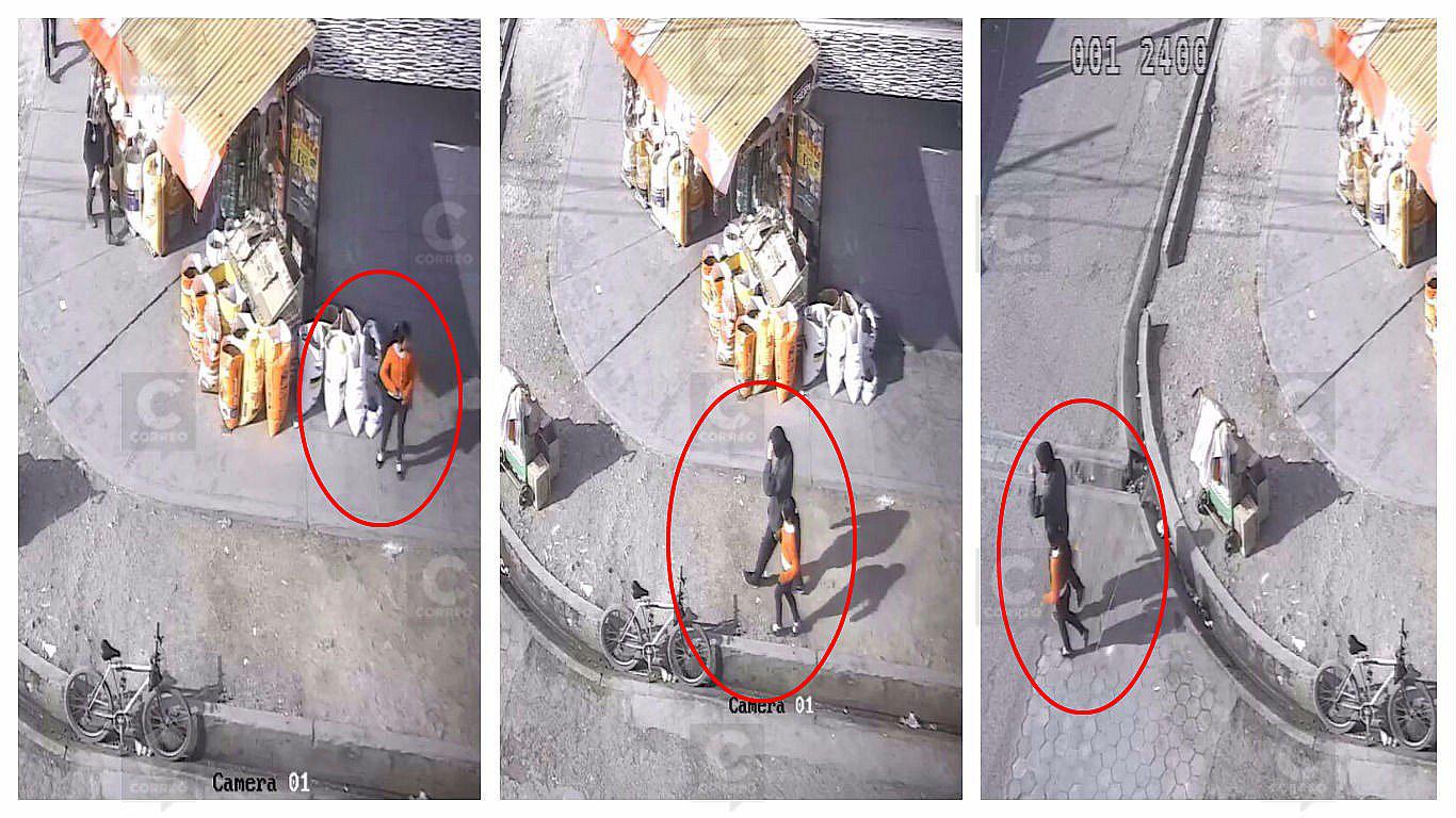 Cámara de seguridad capta el momento en que sujeto se lleva a menor (VIDEO)