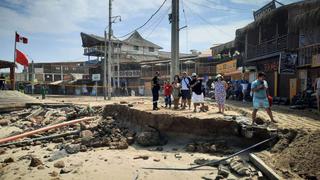 GALERÍA|| Así quedó la playa de Máncora por oleajes anómalos