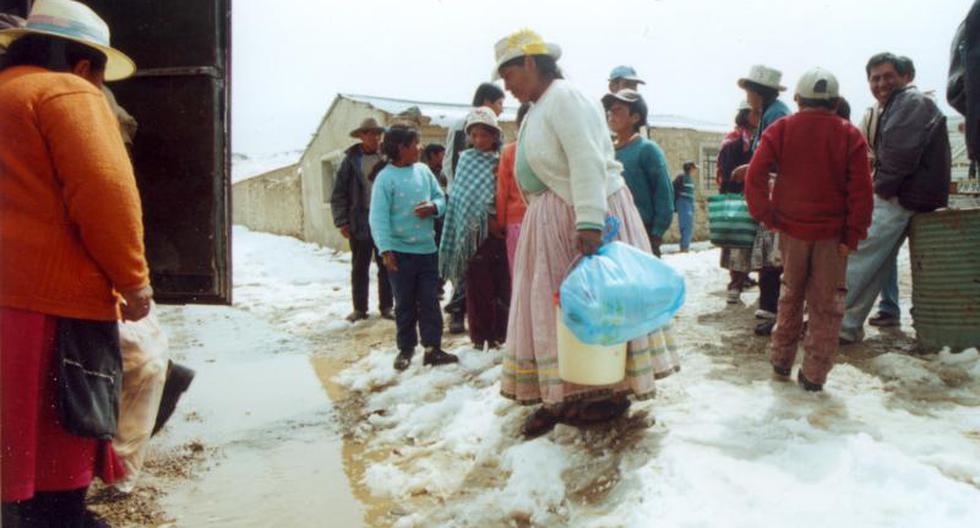 San Juan de Tarucani soporta 5 días de lluvia y nieve PERU CORREO