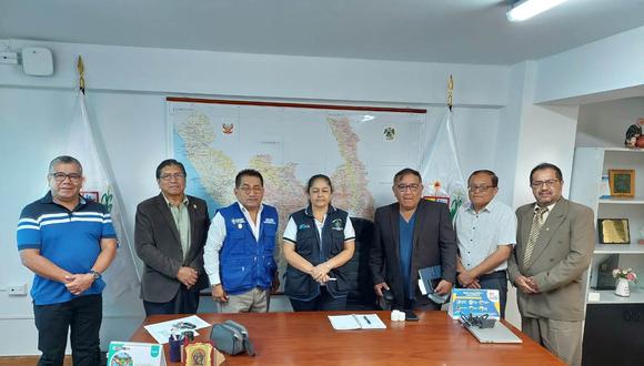 Hicieron entrega a la Gerencia Regional de Salud  y a la  Red de Salud de Trujillo de 1.000 potes de repelente contra zancudos.