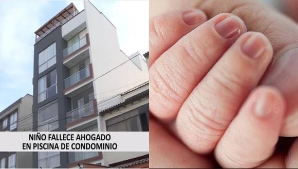 Bebé murió ahogado en una piscina de un condominio en Surco (VIDEO)