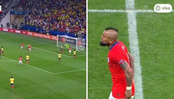 Colombia vs. Chile: El segundo gol anulado de Chile por VAR (VIDEO)