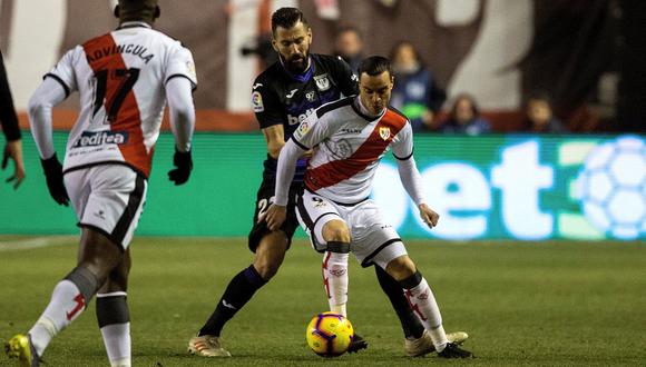 Rayo Vallecano de Luis Advíncula perdió 2-1 ante Leganés 