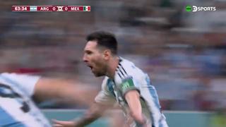Lionel Messi se luce con un golazo: anotó el 1-0 de Argentina vs. México en el Mundial (VIDEO)