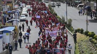 Bolivia: indígenas marchan para reclamar atención del gobierno izquierdista de Luis Arce