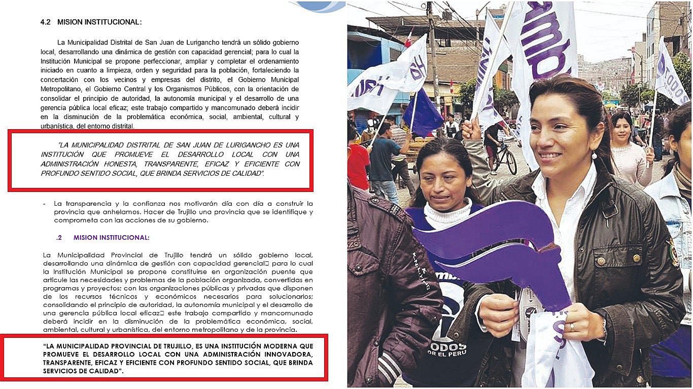 Verónica Torres copia partes del plan de gobierno de exalcalde prófugo (FOTO) 