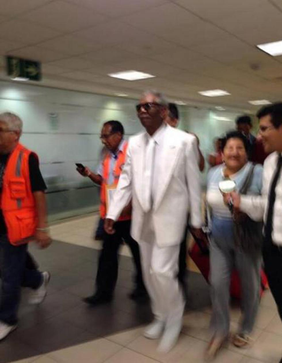 ¿Morgan Freeman en Perú? Fotos en Twitter esparcen el rumor
