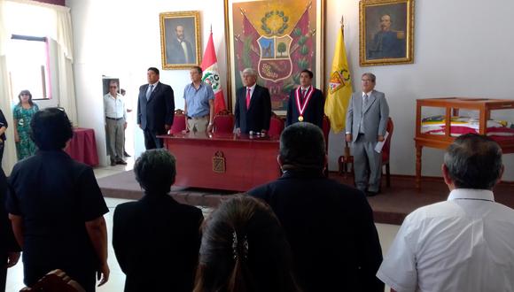 Coronel PNP en situación de retiro Pascual Güisa Bravo es el alcalde de Tacna. (Foto: GEC)