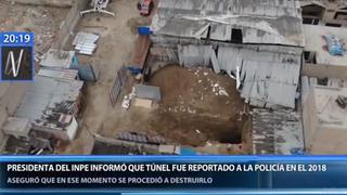 Penal Miguel Castro Castro: túnel habría sido construido sobre otro ya existente en 2018