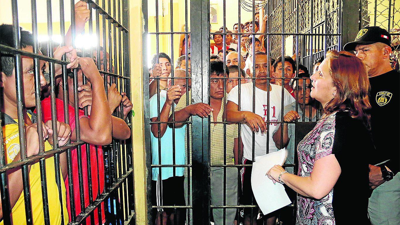 Hacinamiento en el penal de Chiclayo supera los 250 %