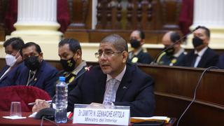 Ministro del Interior culpa a la Fiscalía por fuga de Juan Silva