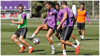 ​Cristiano Ronaldo y Bale trabajan con el grupo y podrán reaparecer (VIDEO)