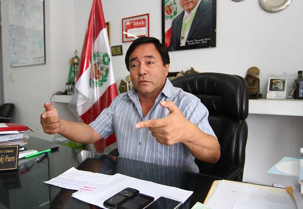 ​Alcalde de Comas hizo destape de su antecesor Nicolás Kusunoki